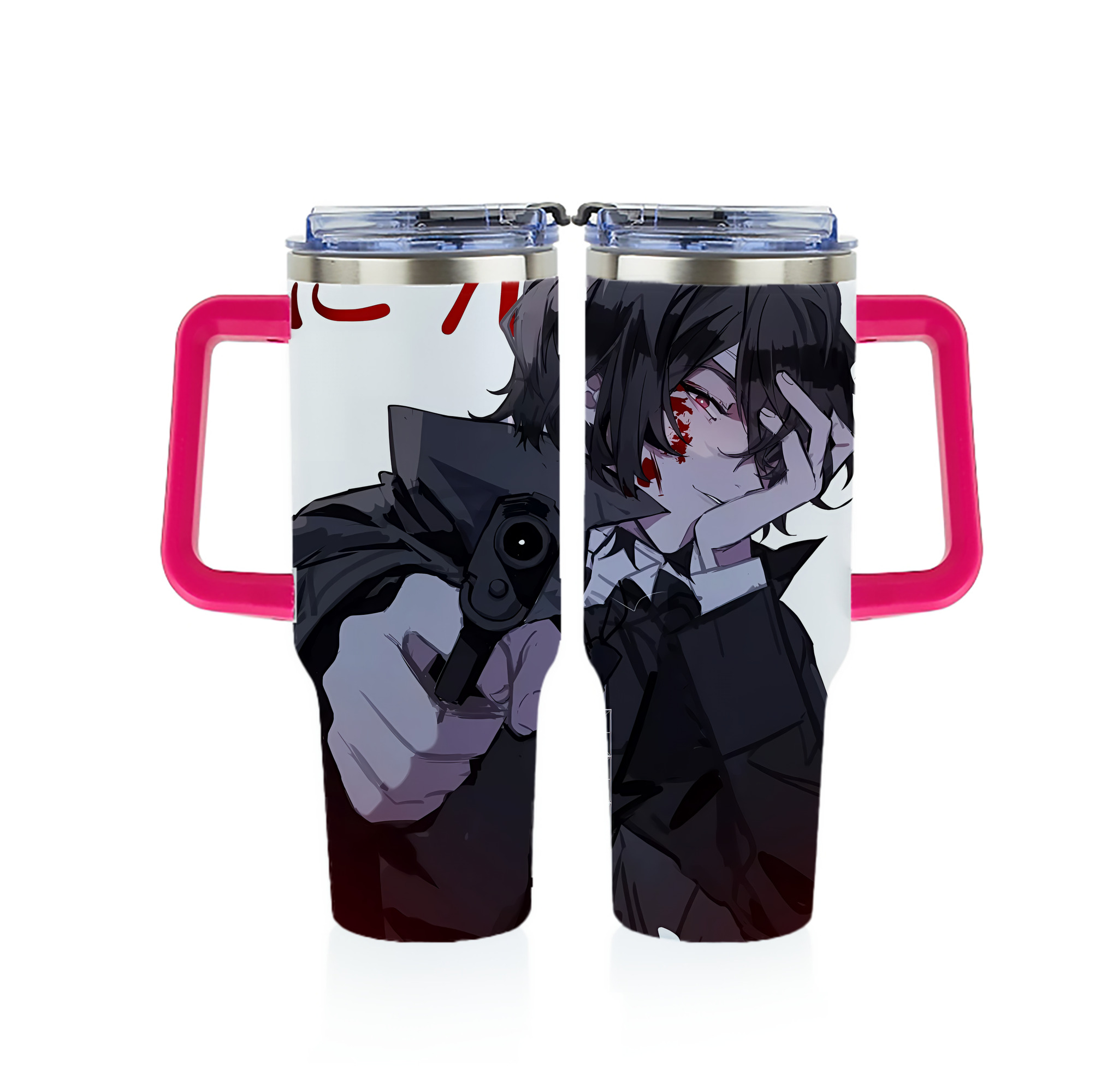 （画像用） 文豪ストレイドッグス Bungo Stray Dogs 1200ｍLフルプリント車用タンブラー